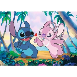 Trefl 12079 - Stitch és Angel - 1000 db-os Premium Plus puzzle