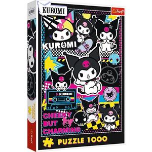 Trefl 10958 - Kuromi Hello Kitty világában - 1000 db-os puzzle