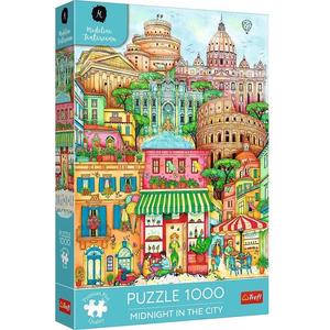 Trefl 12072 - Éjfél Rómában - 1000 db-os Premium Plus puzzle