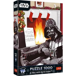 Trefl 12085 - Star Wars karácsony Darth Vaderrel - 1000 db-os Premium Plus puzzle