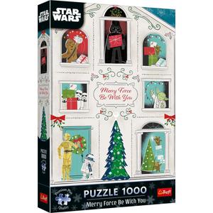 Trefl 12087 - Star Wars karácsony - 1000 db-os Premium Plus puzzle