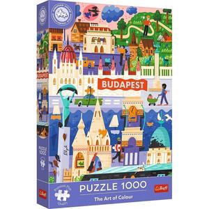 Trefl 12107 - European Puzzle Championship - Budapest - 1000 db-os Premium Plus puzzle
