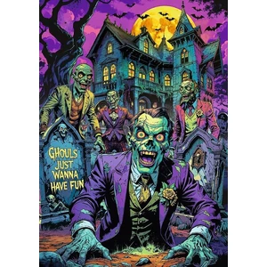 Trefl 12132 - Hall of Horror - Zombik - 1000 db-os Premium Plus puzzle