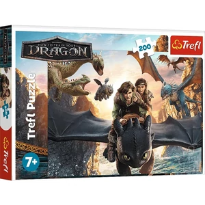 Trefl 13348 - Így neveld a sárkányodat - 200 db-os puzzle