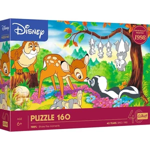 Trefl 40054 - 40 Éves Jubileum - Disney - Bambi - 160 db-os puzzle