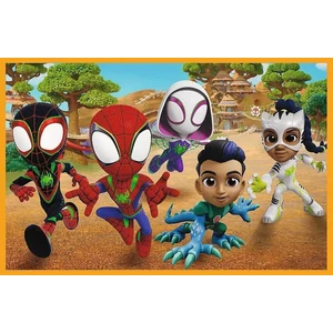 Trefl 34432 - Spidey és barátai - 2 x 24 db-os puzzle