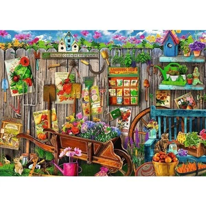 Trefl 37529 - Kerti munkák - 2 x 500 db-os puzzle