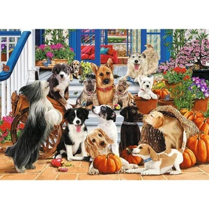 Trefl 20212 - Kutya barátság - 1000 db-os Wooden Puzzle