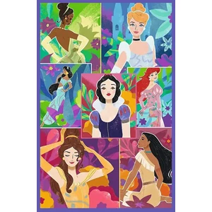 Trefl 34884 - Disney Princess - 3 x 80 db-os puzzle