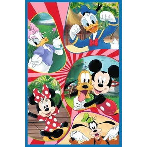Trefl 34887 - Mickey egér és barátai - 3 x 80 db-os puzzle
