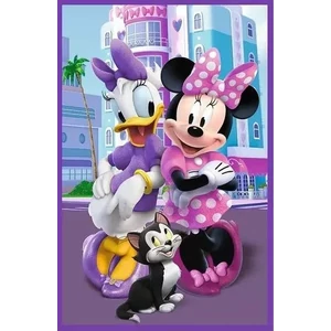 Trefl 34889 - Minnie egér - 3 x 80 db-os puzzle