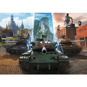 Trefl 37535 - World of Tanks - Itt az ideje a cselekvésnek! - 500 db-os puzzle