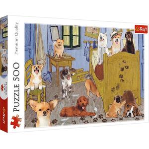 Trefl 37539 - Van Gogh szobája - A kutyaforradalom - 500 db-os puzzle