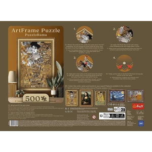 Trefl 37543 - Adele Bloch-Bauer I., Klimt - 500 db-os puzzle kerettel