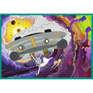 Trefl 13338 - Rick és Morty - 4 x 250 db-os puzzle