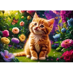Trefl 37525 - Aranyos kiscica - 500 db-os puzzle