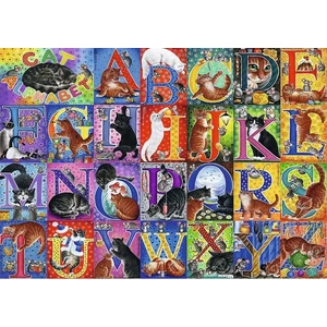 Trefl 37527 - Cica ABC - 500 db-os puzzle