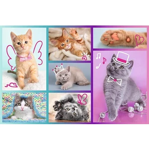 Trefl 17373 - Aranyos cicák - 60 db-os puzzle