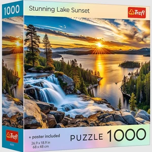 Trefl 99295 - Naplemente a tónál - 1000 db-os puzzle