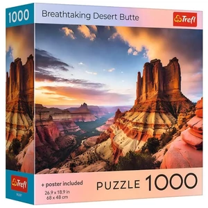 Trefl 99297 - Lélegzetelállító sziklák a sivatagban - 1000 db-os puzzle