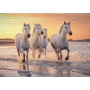 Ulmer 0497 - Camargue Horses - 1000 db-os puzzle