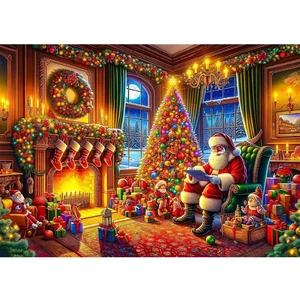 Wooden City 1010 db-os fa puzzle - A szenteste varázsa (NB0803-XL)