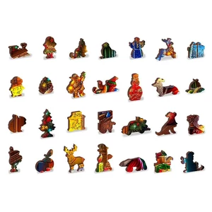 Wooden City 1010 db-os fa puzzle - A szenteste varázsa (NB0803-XL)