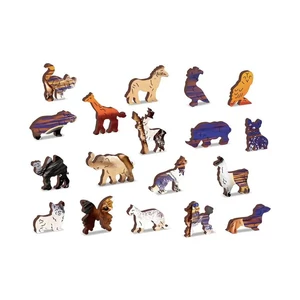Wooden City 1010 db-os fa puzzle - Vadlovak a tengerparton (NB0804-XL)