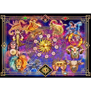 Wooden City 505 db-os fa puzzle - Csillagjegyek (NB505-0134-L)