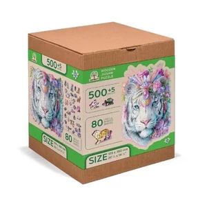 Wooden City NB0096-XL - Misztikus tigris - 505 db-os fa puzzle