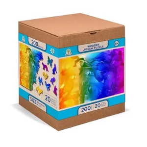 Wooden City NB200-0032-M - Madarak paradicsoma - 200 db-os fa puzzle