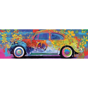 EuroGraphics 6010-5441 - Panoráma puzzle - VW Beetle Splash - 1000 db-os puzzle