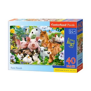 Castorland 40 db-os MAXI puzzle - Farm Friends (B-040339)