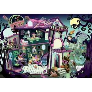 Educa 18611 - Mysterious puzzle - Kísértetház - 100 db-os puzzle