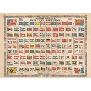 Piatnik 553141 - Nemzeti zászlók - 1000 db-os puzzle