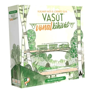 Vasútvonal kihívás társasjáték - Bujazöld kiadás