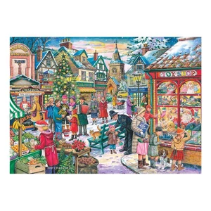 House of Puzzles 0719 - Christmas Shopping - 4 x 500 db-os puzzle