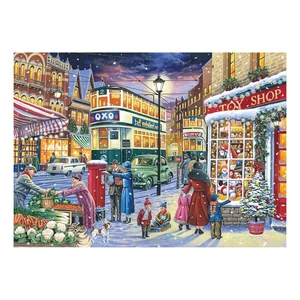 House of Puzzles 0719 - Christmas Shopping - 4 x 500 db-os puzzle
