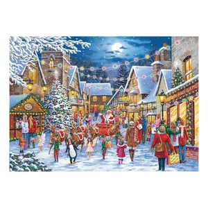 House of Puzzles 0719 - Christmas Shopping - 4 x 500 db-os puzzle