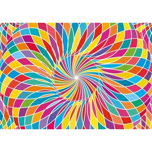 Yazz 3837 - Colored Circle - 1000 db-os puzzle