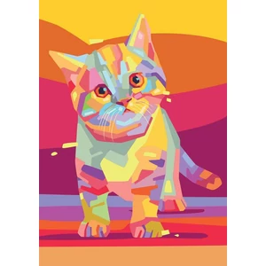 Yazz 3869 - Colorful Kitty - 1000 db-os puzzle