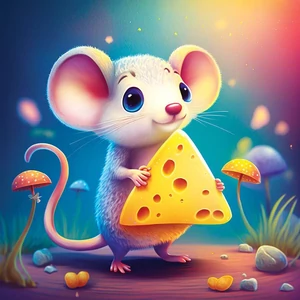 Yazz 3845 - Lovely Mouse - 1023 db-os puzzle