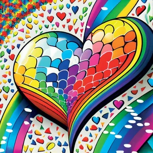 Yazz 3801 - Mosaic Heart - 1023 db-os puzzle