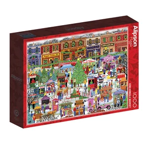 Alipson 50058 - Kris Kringle Market - 1000 db-os puzzle