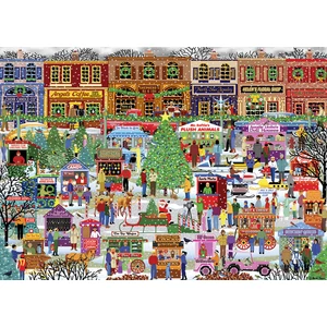 Alipson 50058 - Kris Kringle Market - 1000 db-os puzzle