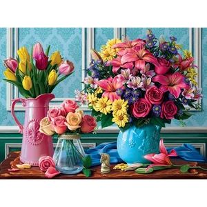 Anatolian 1130 - Flowers in Vases - 1000 db-os puzzle