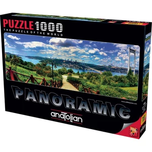 Anatolian 1028 - Panoráma puzzle - Bosphorus from Otagtepe - 1000 db-os puzzle