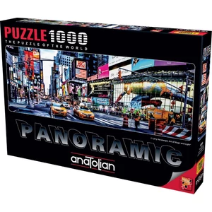 Anatolian 1059 - Panoráma puzzle - Times Square - 1000 db-os puzzle