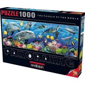 Anatolian 1009 - Panoráma puzzle - Undersea - 1000 db-os puzzle