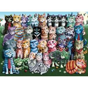 Anatolian 1030 - Cat Family Reunion - 1000 db-os puzzle